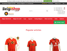 Tablet Screenshot of belgoshop.com